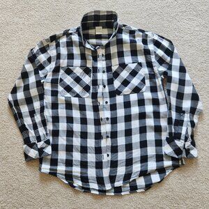 🖤 Buffalo Plaid Girls Large Shirt by Arizona 🖤